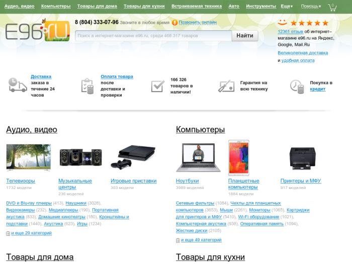 Е 96 Официальный Сайт Интернет Магазин Пермь